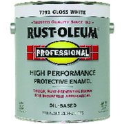 Rust-Oleum Interior/Exterior Paint, Gloss, Oil Base, White, 1 gal K7792-402